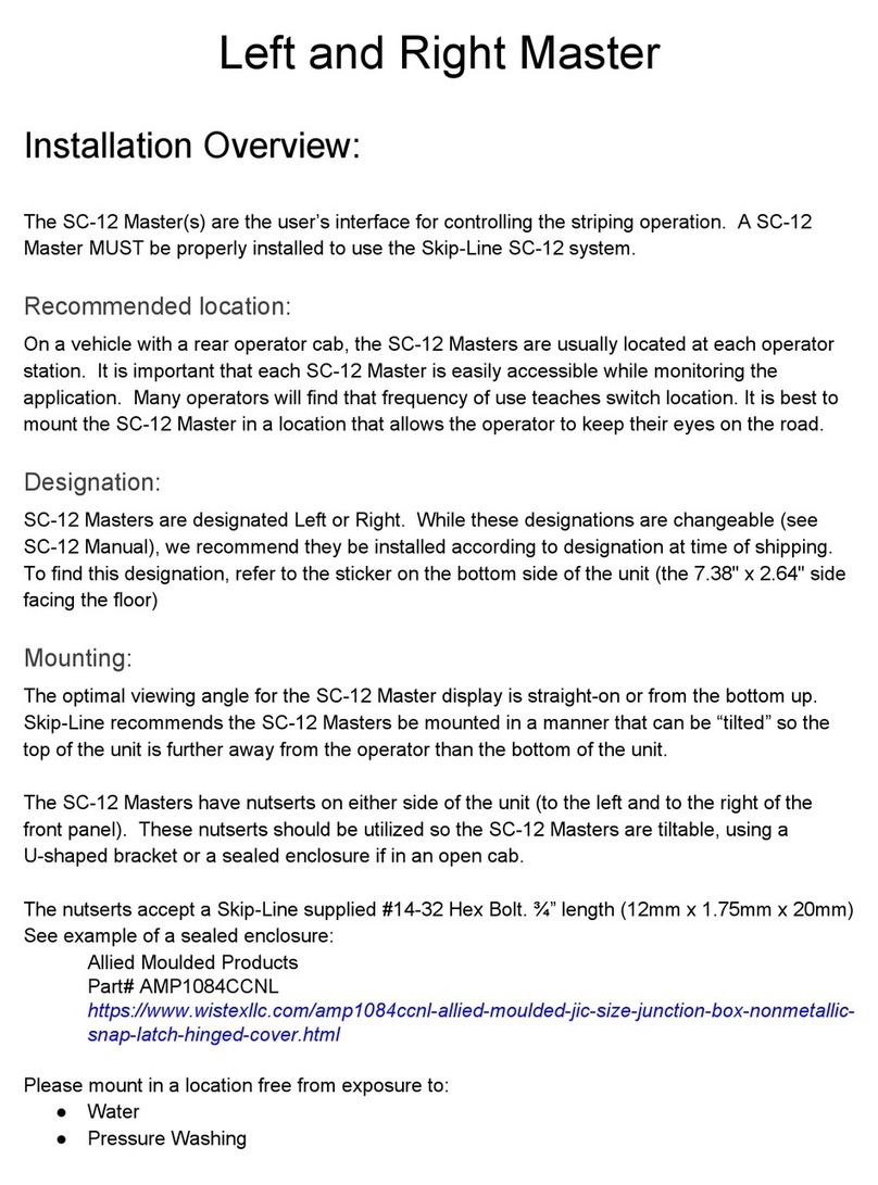 Skip-Line SC-12 User manual