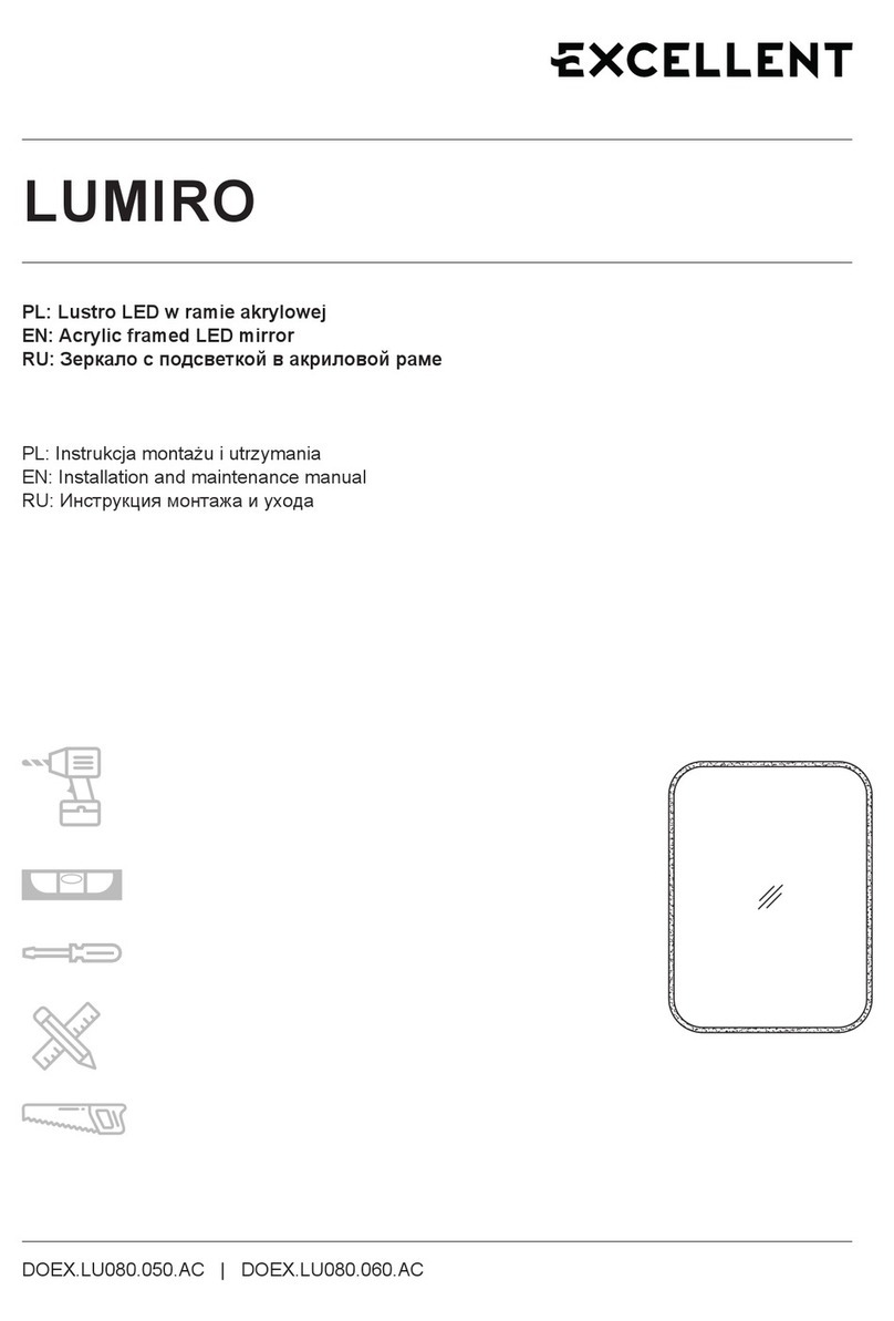 Excellent LUMIRO Installation and maintenance manual