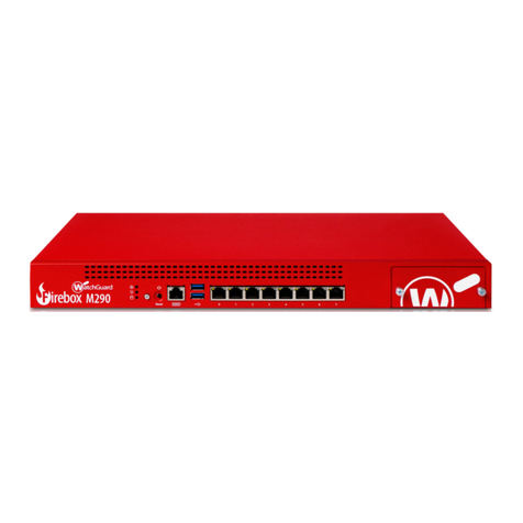 Watchguard Firebox M290 Hardware guide Watchguard Firebox M290 Hardware guide