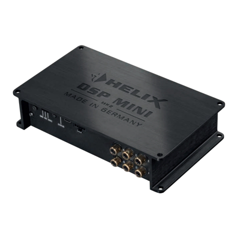 HELIX DSP MINI MK2 User manual