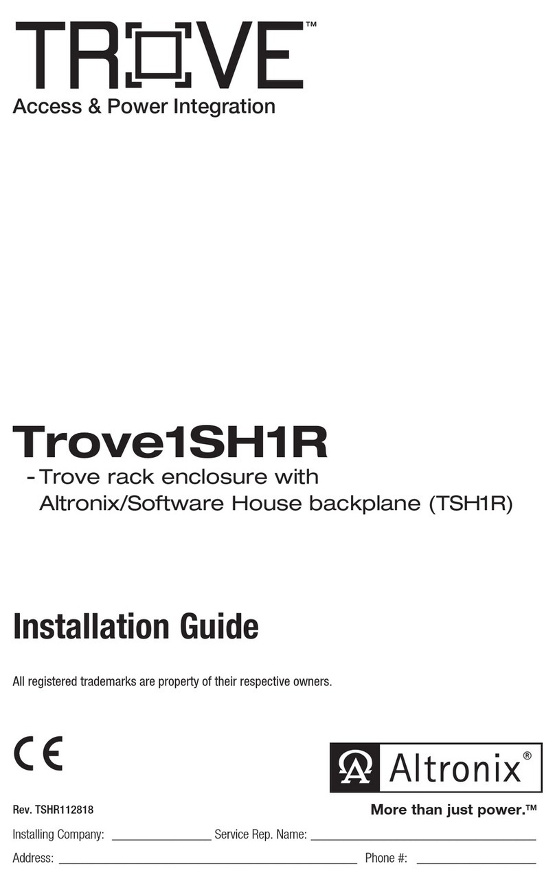 Altronix Trove1SH1R installation guide