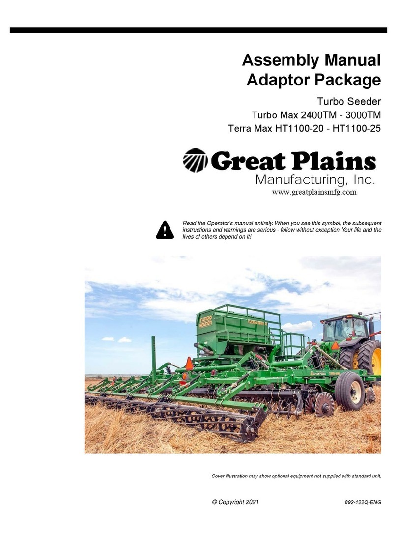 GREAT PLAINS Turbo Max 2400TM User manual