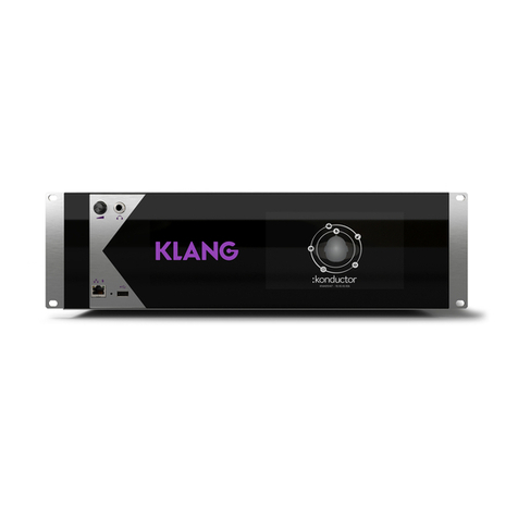 Klang konductor User manual