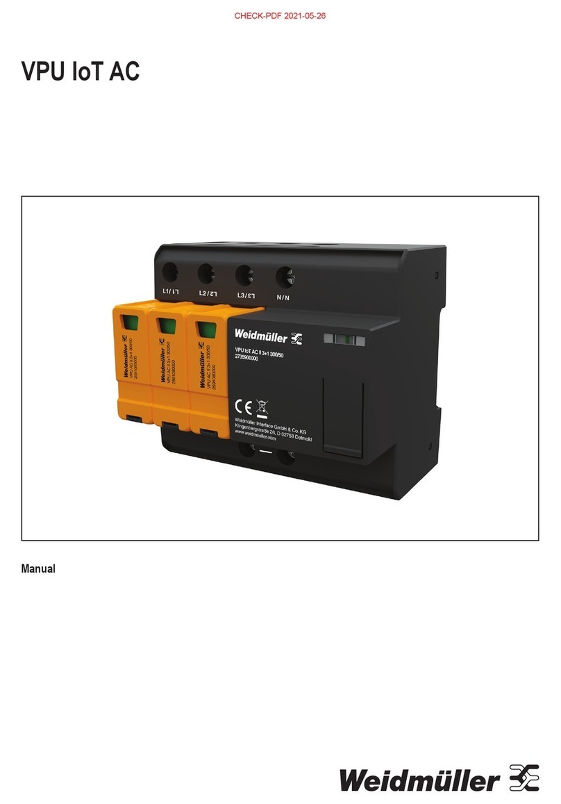 Weidmüller VPU IoT AC manual