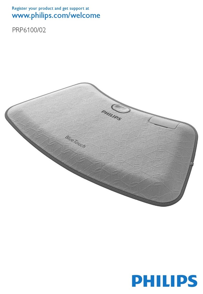 Philips BlueTouch PRP6100/02 manual