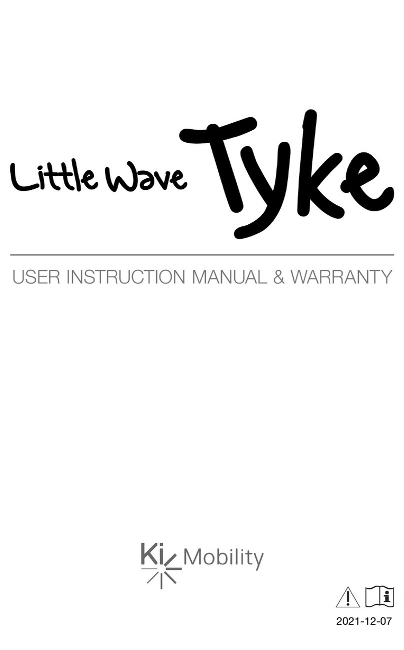 Ki Mobility Little Wave Tyke Installation and operation manual Ki Mobility Little Wave Tyke Installation and operation manual