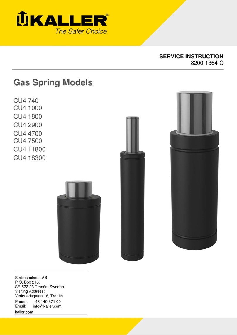 Kaller CU4 740 Service instruction