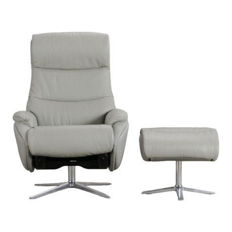 GFA Dominican Swivel Recliner Description GFA Dominican Swivel Recliner Description