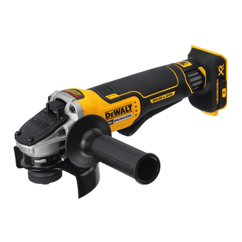 DeWalt XR LI-ION DCG405 Original instructions