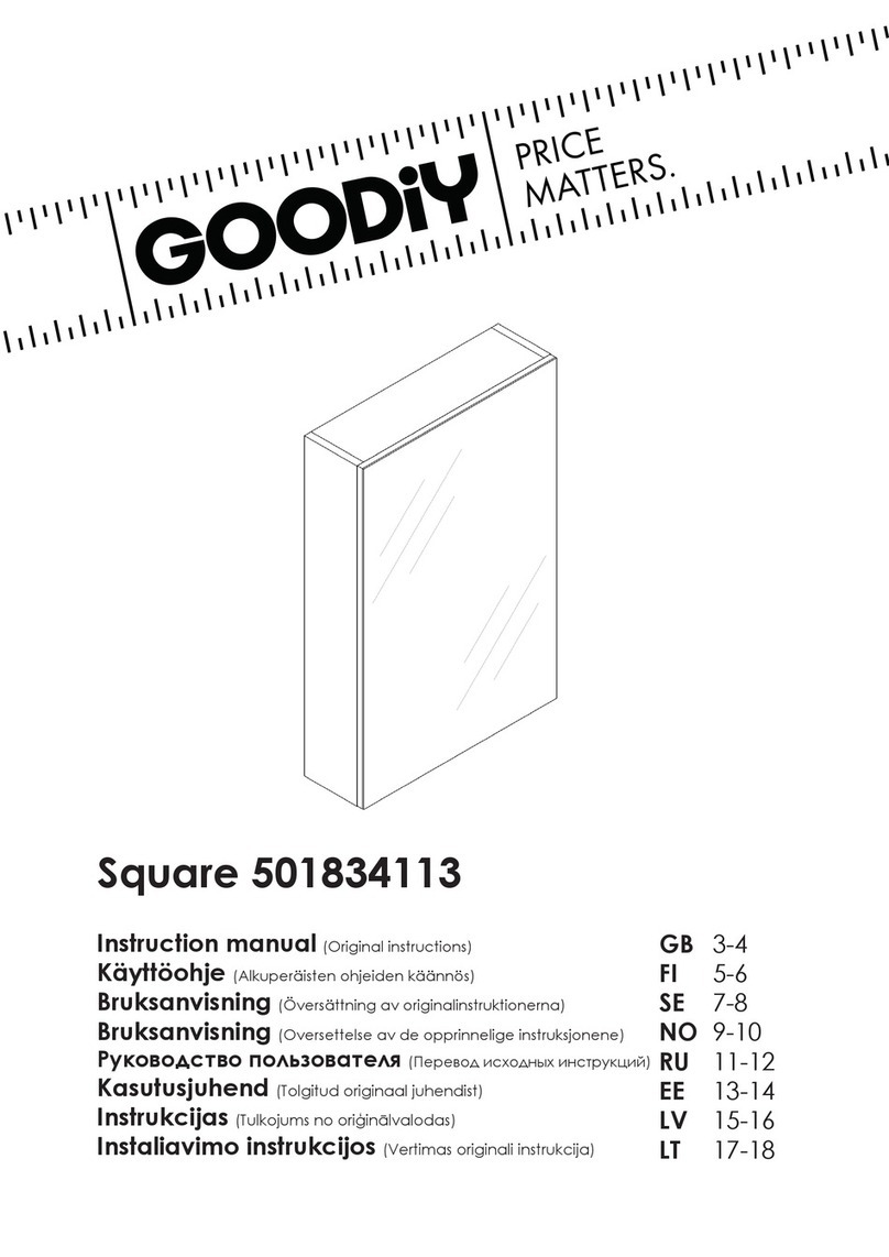 Goodiy Square 501834113 instruction manual