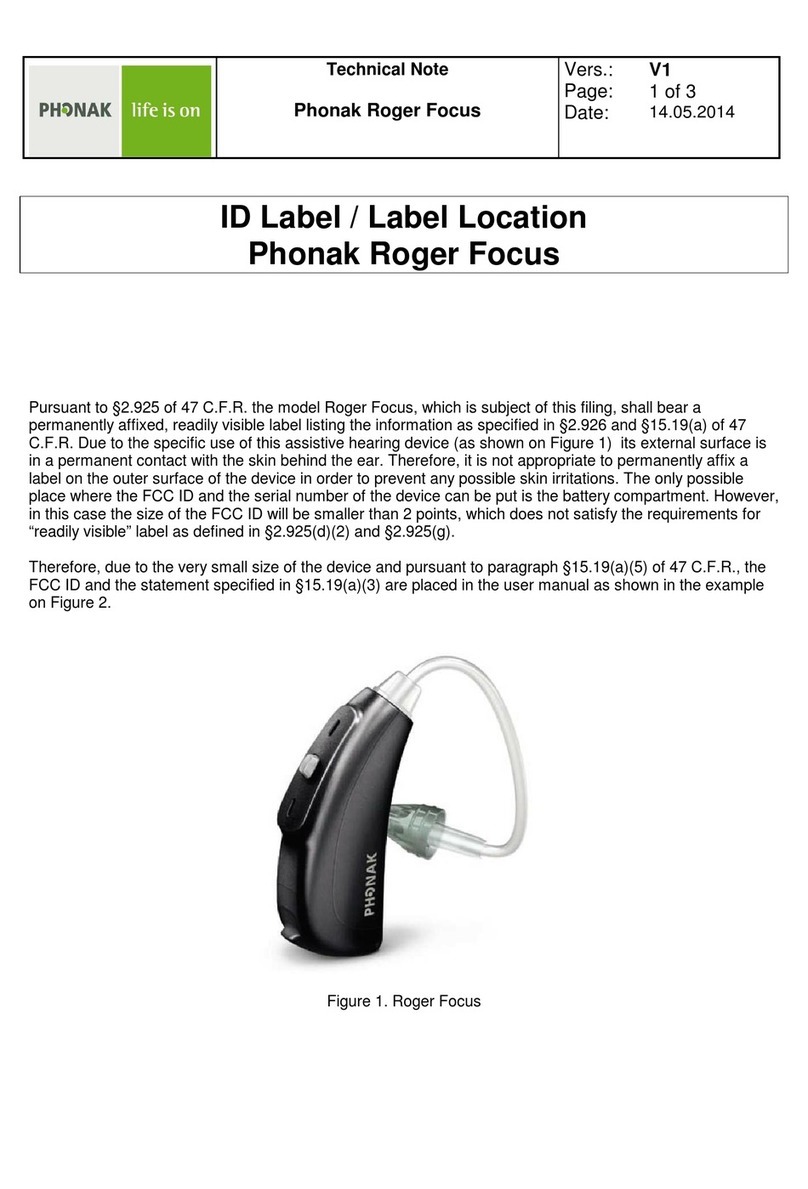 Phonak Roger Focus Technical note