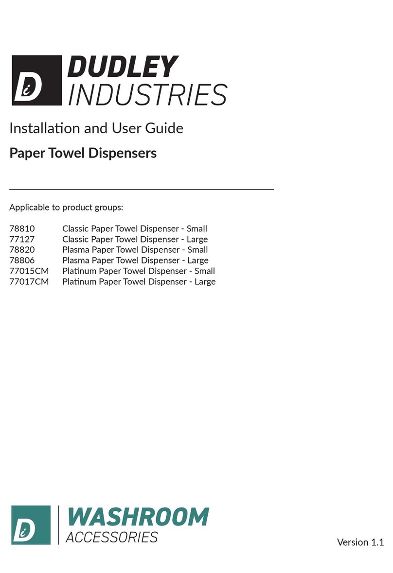 Dudley 78810 Installation and user guide