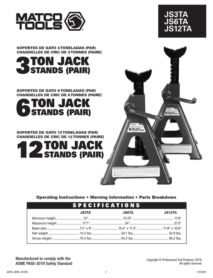 Matco Tools JS3TA manual