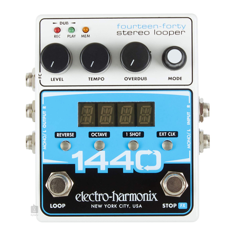 Electro-Harmonix 1440 quick start guide