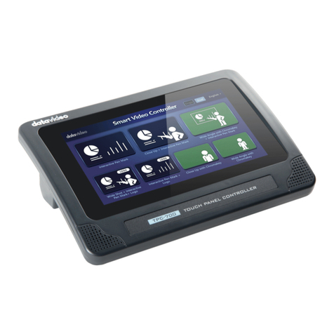 Data Video TPC-700 instruction manual