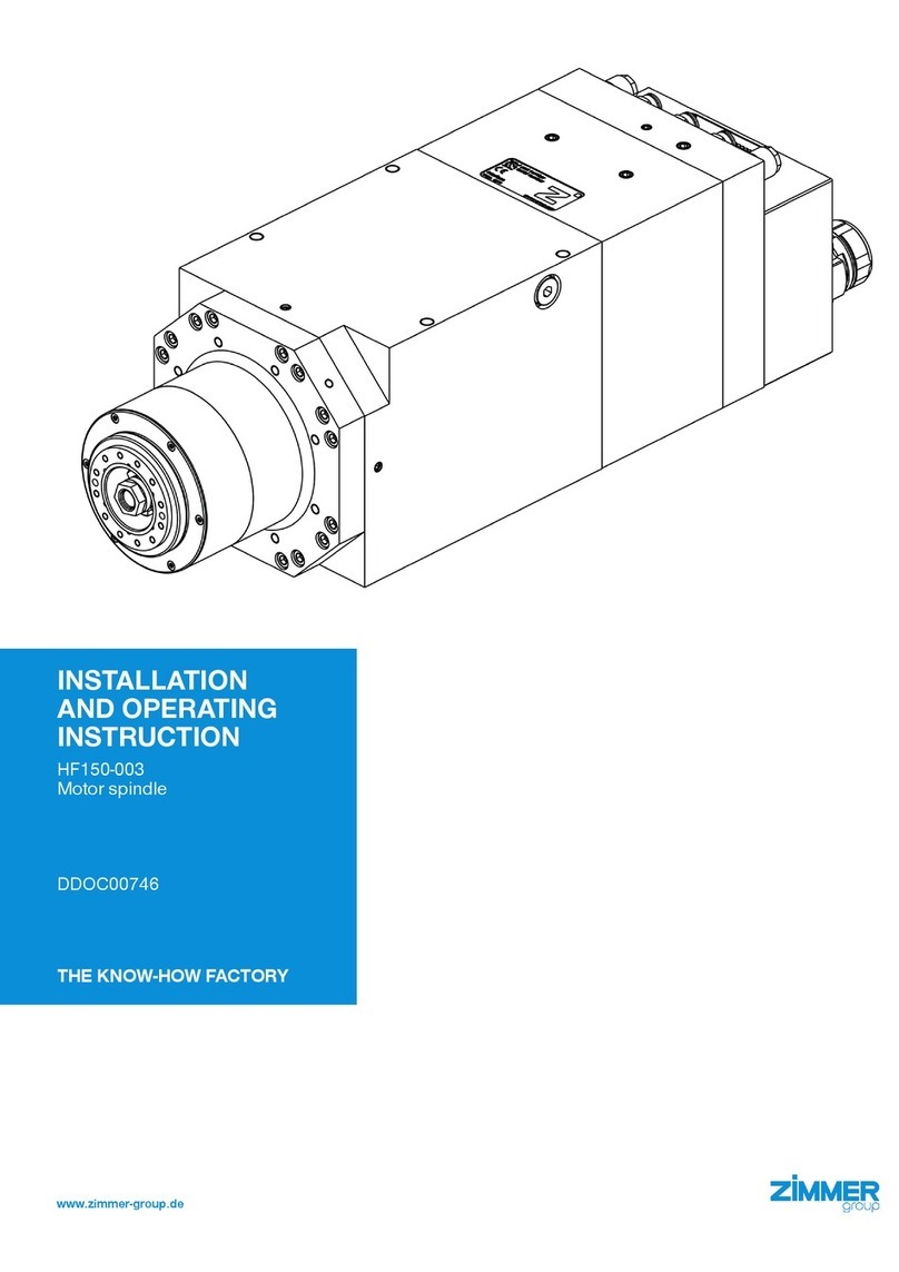 Zimmer HF150-003 Installation and operating instruction