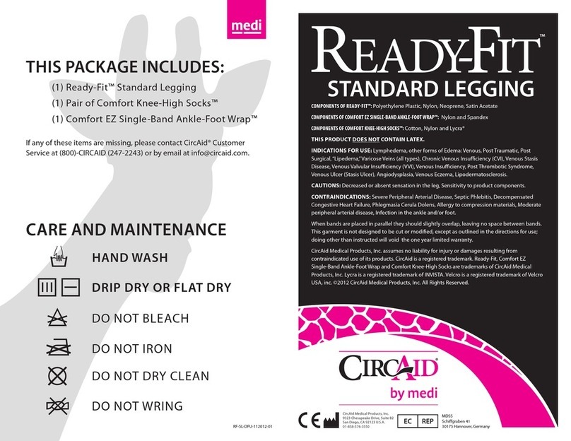 medi CIRCAID READY-FIT User manual