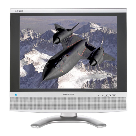 Sharp LC-20S4U-S - 20" LCD TV Operating manual