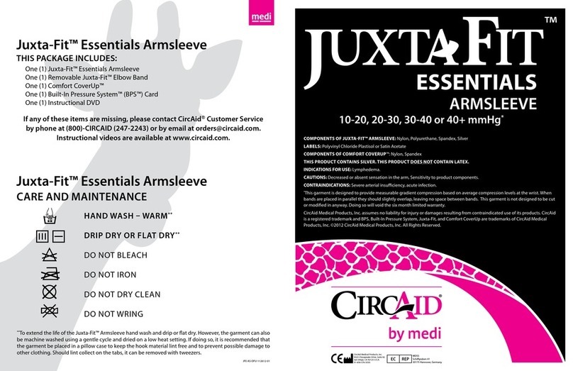 medi Circaid Juxtafit Essentials quick start guide