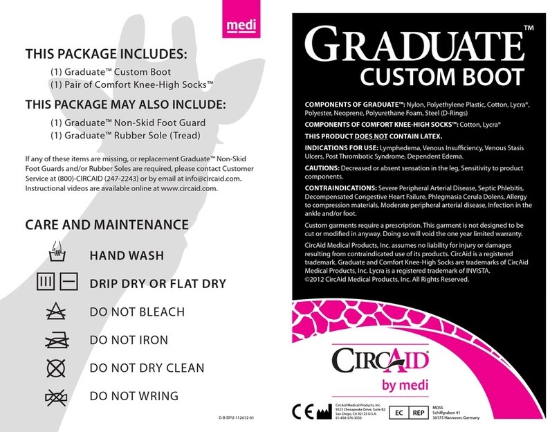 medi CIRCAID GRADUATE quick start guide
