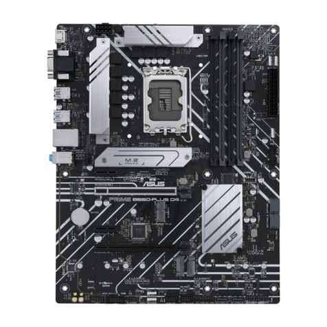 Asus TUF Gaming B660-PLUS WIFI D4 manual