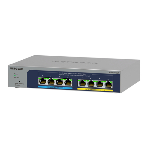 NETGEAR MS108EUP User manual