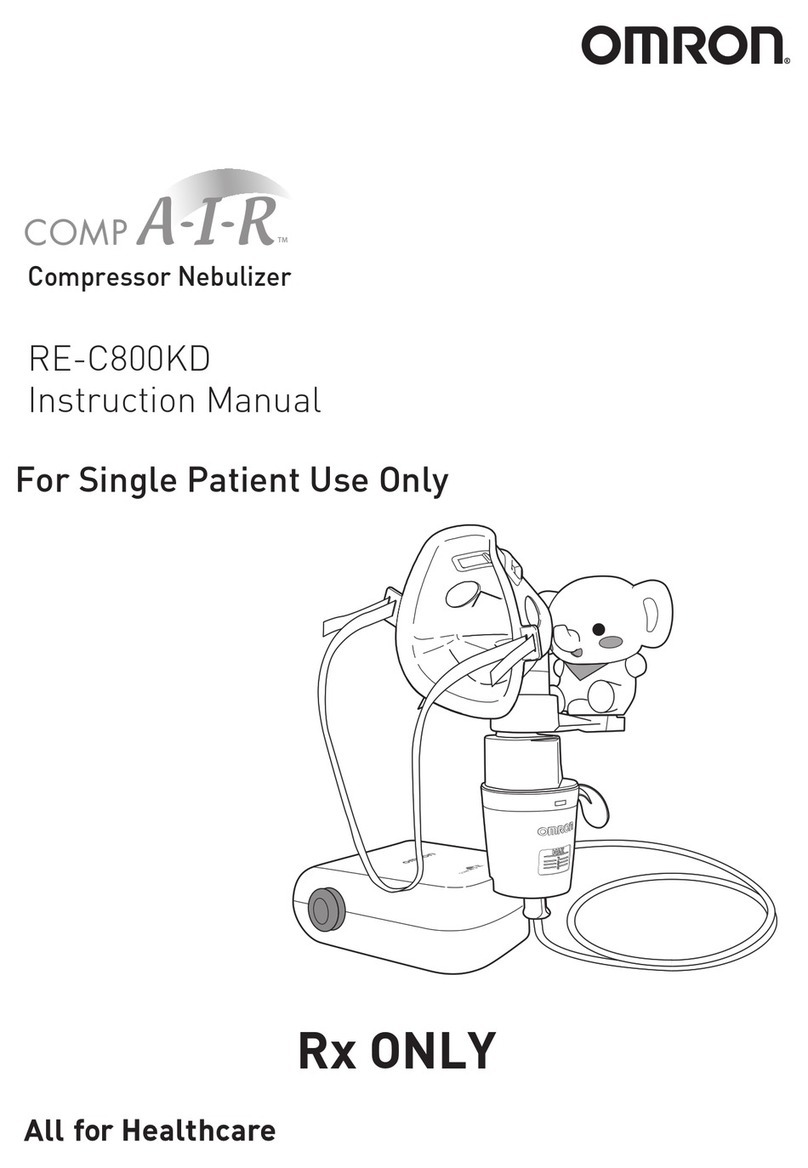 Omron COMP A-I-R RE-C800KD User manual