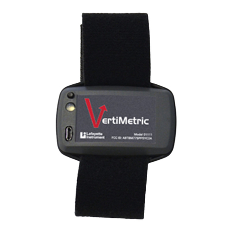 Lafayette Instrument VertiMetric 01111 quick start guide