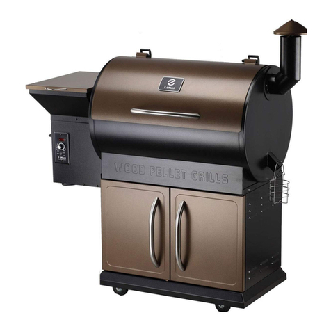 Z GRILLS ZPG-700C owner's manual