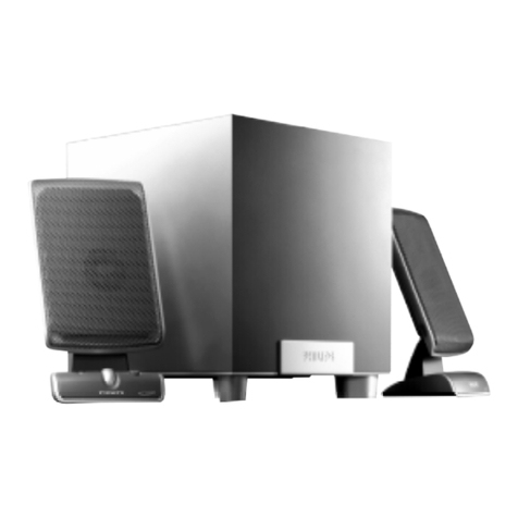 Philips A 3.300 Acoustic Power User manual