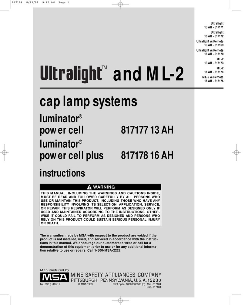 MSA Ultralight instructions
