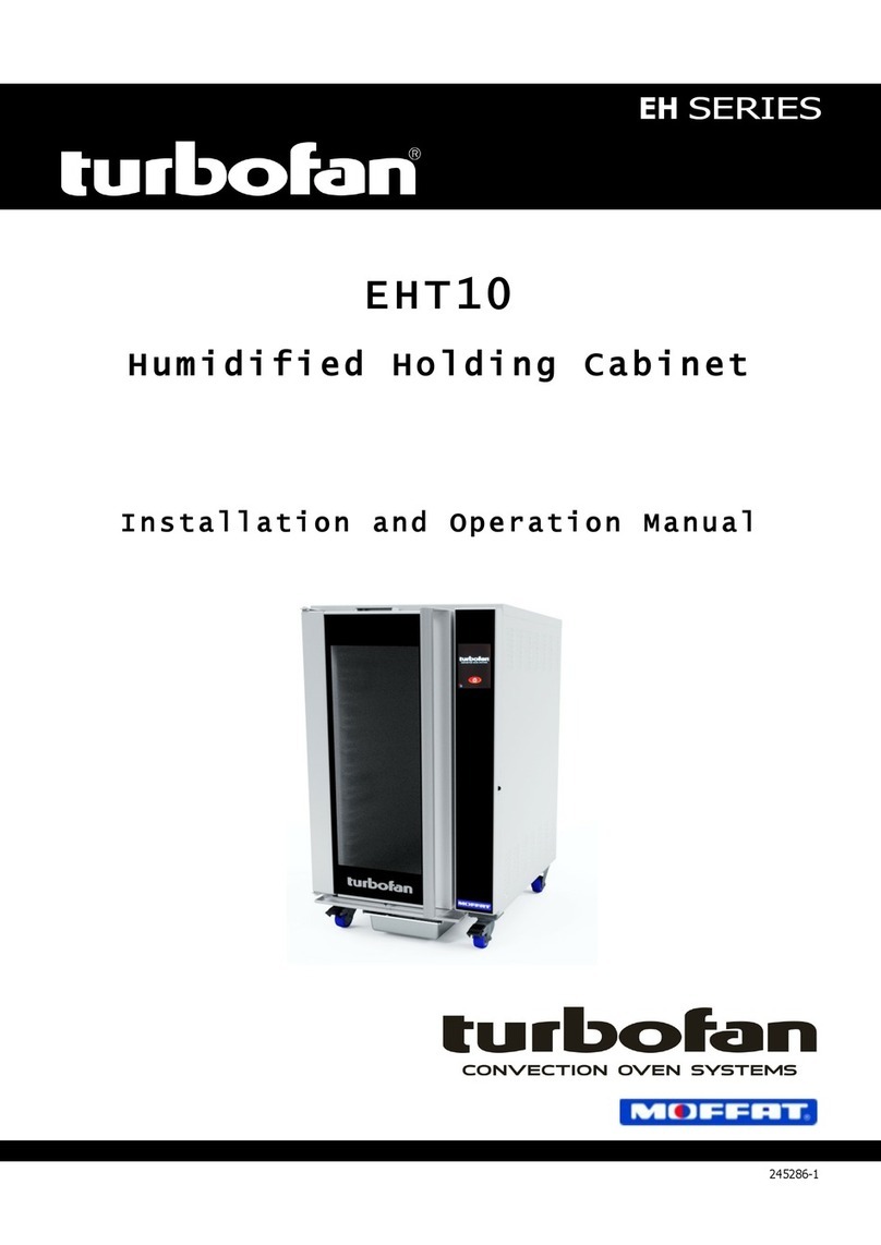 Moffat turbofan EH Series User manual