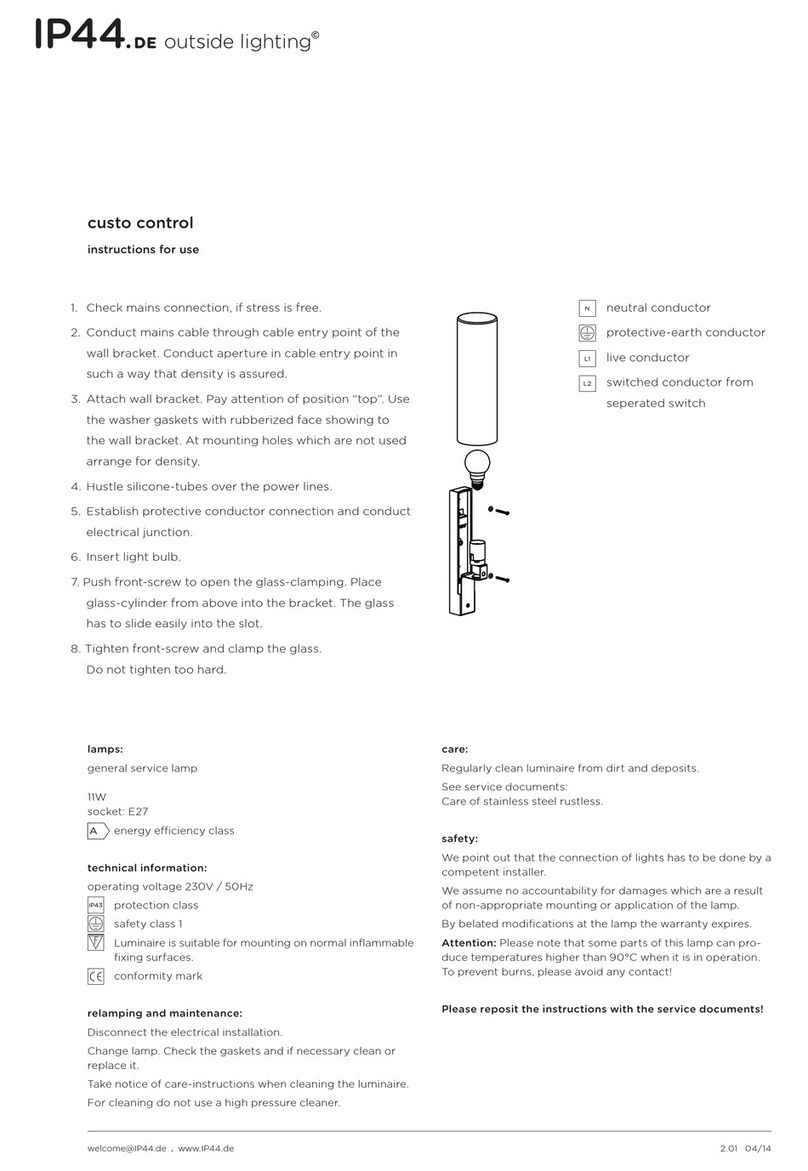 IP44.de custo control Instructions for use