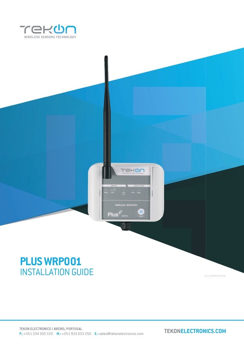 Tekon PLUS WRP001 installation guide