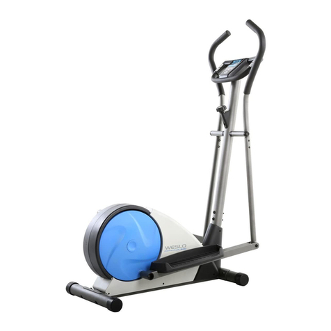 Weslo Momentum 620 Elliptical User manual