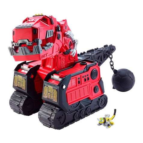 Mattel DreamWorks DINOTRUX MEGA CHOMPIN TY RUX User manual