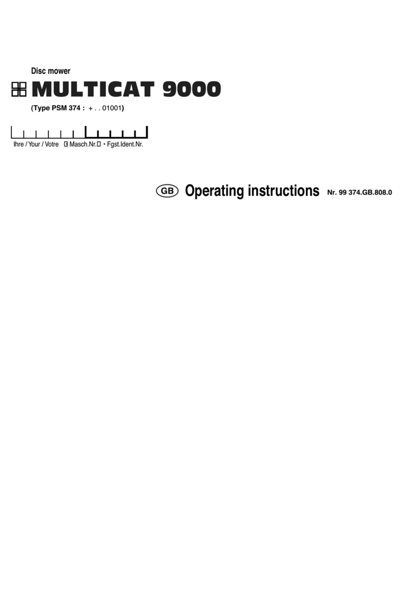 Poettinger MULTICAT 9000 operating instructions Poettinger MULTICAT 9000 operating instructions
