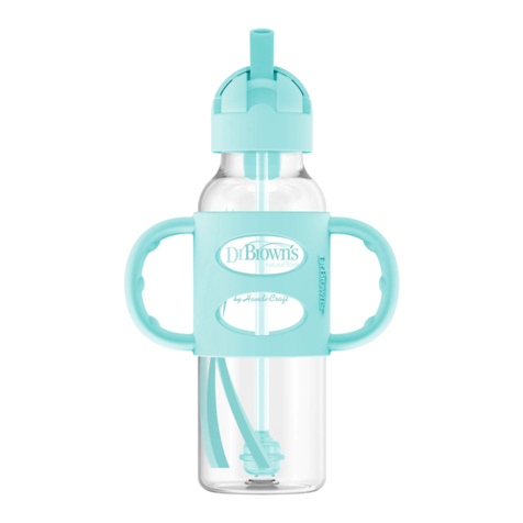 DrBrowns Milestones Sippy Straw quick start guide