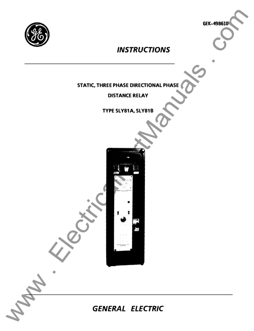 GE SLY81 A User manual