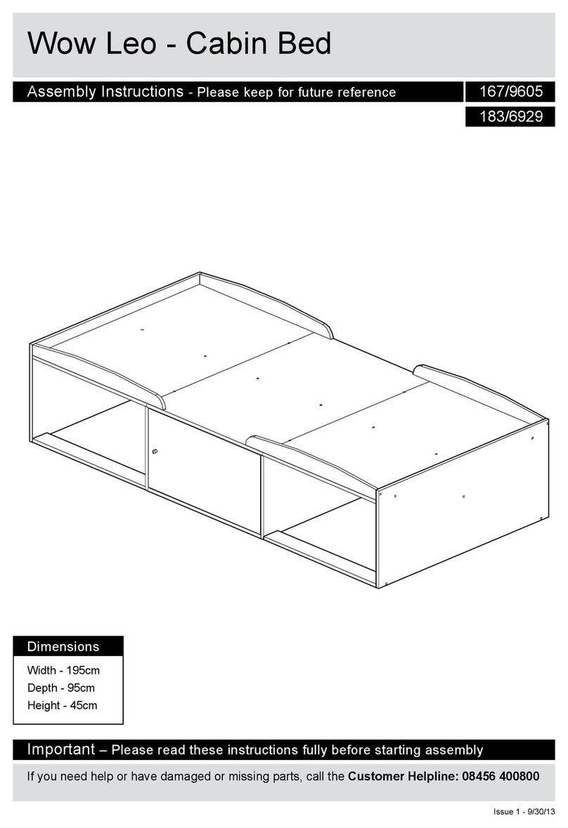 Argos Wow Leo 167/9605 Assembly instructions