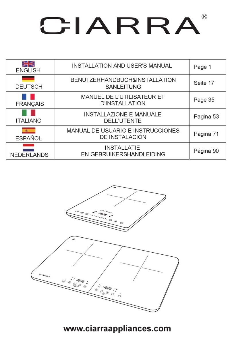 Ciara CBTIH1 User manual