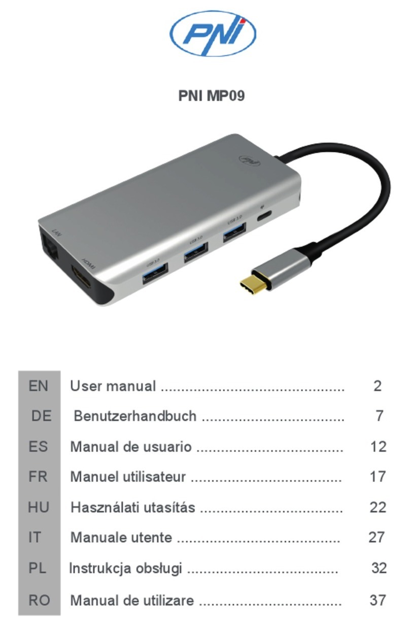 PNI MP09 user manual