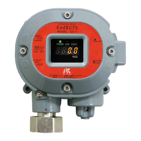 Riken Keiki SD-1D-AS User manual