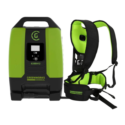 GreenWorks Commercial 82BB12 Operator's manual