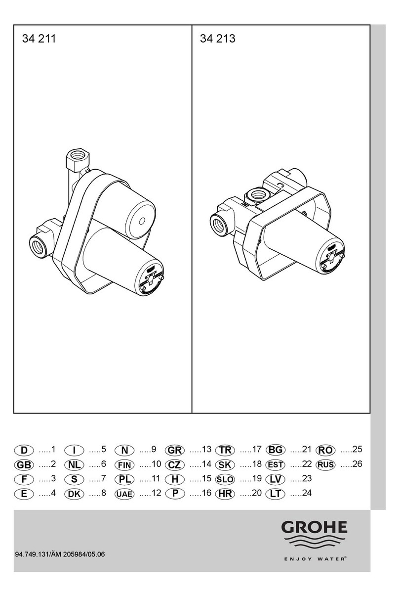 Grohe 34 211 User manual