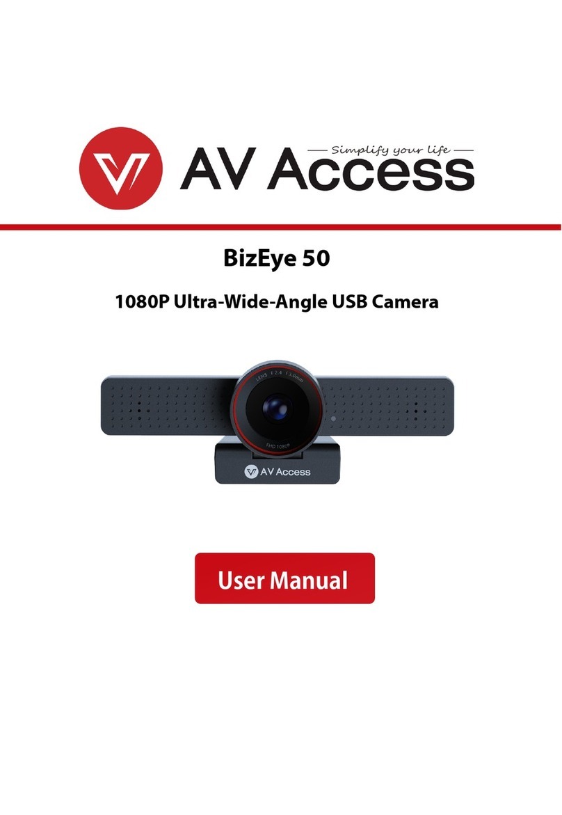 AV Access BizEye 50 user manual