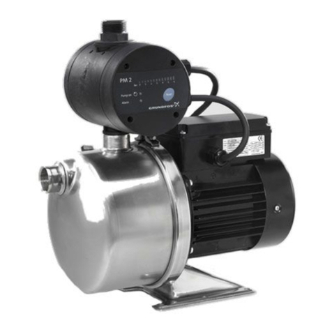Grundfos CMB-SP Booster PM2 Parts list manual