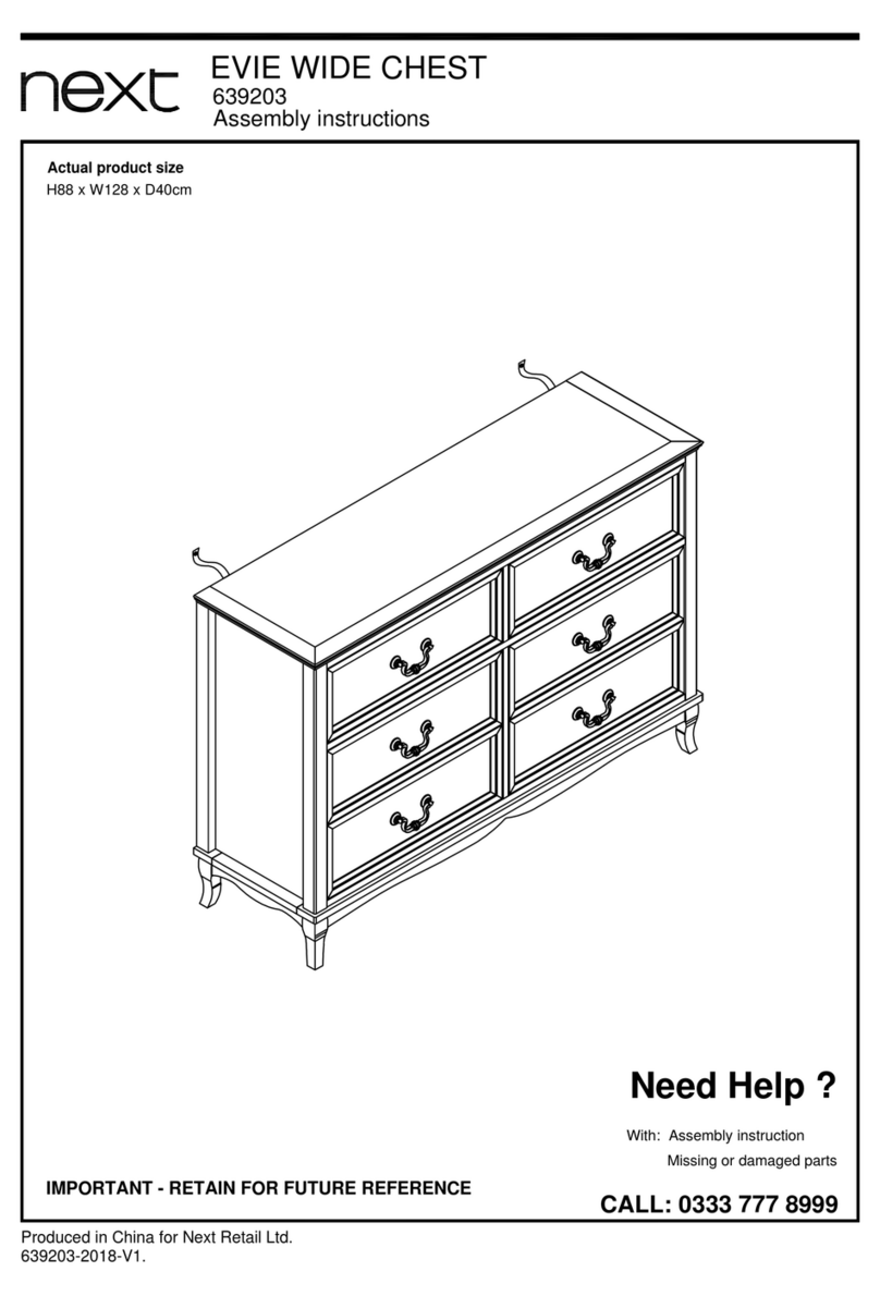 Next EVIE 639203 User manual Next EVIE 639203 User manual