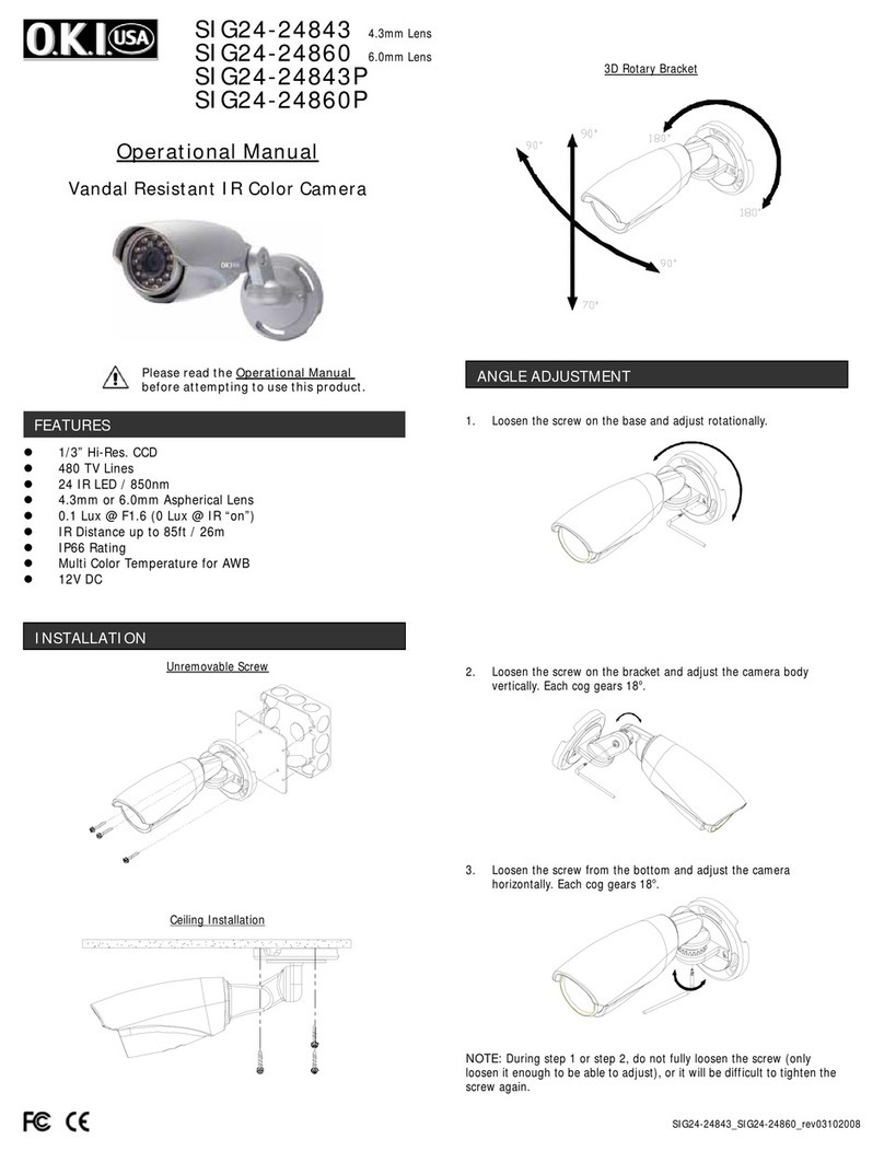 Oki SIG24-24843 Operational manual