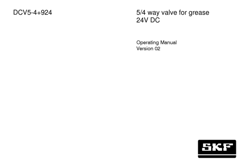 SKF DCV5-4+924 User manual